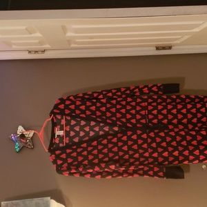 vs heart thermal onesie